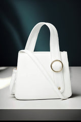 Handbag RingBloom - White