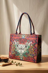 Canvas Tote Tiger Art