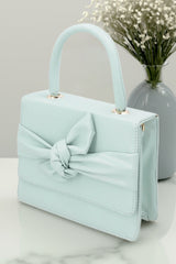 Handbag ElleKnot - Cyan