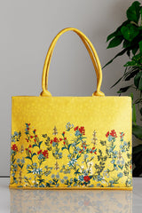 - Canvas Tote Bag Sunbeam Flora
