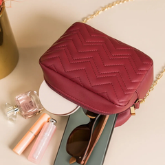 Mini Marvel Crossbody Bag - Red Wine