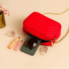 Mini Marvel Crossbody Bag - Red