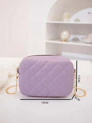 Urban Chic Crossbody Bag - Lilac