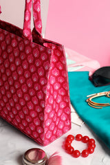 Canvas Tote Bags Hot Pink