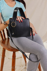 Handbag RingBloom - Black