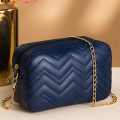 Mini Marvel Crossbody Bag - Navy Blue