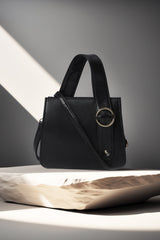 Handbag RingBloom - Black