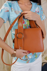 Handbag RingBloom - Brown