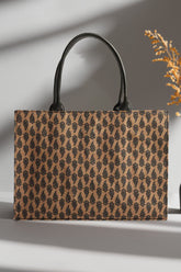 Canvas Tote Premium Handle - Brown