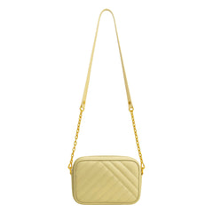 Recta Crossbody Bag - Beige