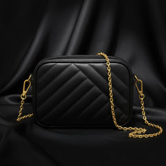 Recta Crossbody Bag - Black
