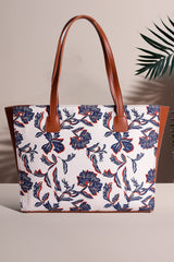 - SkyLeaf Side Rexine Canvas Bag