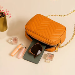 Mini Marvel Crossbody Bag - Brown