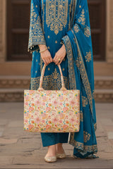 Canvas Tote Bag Petal Haven