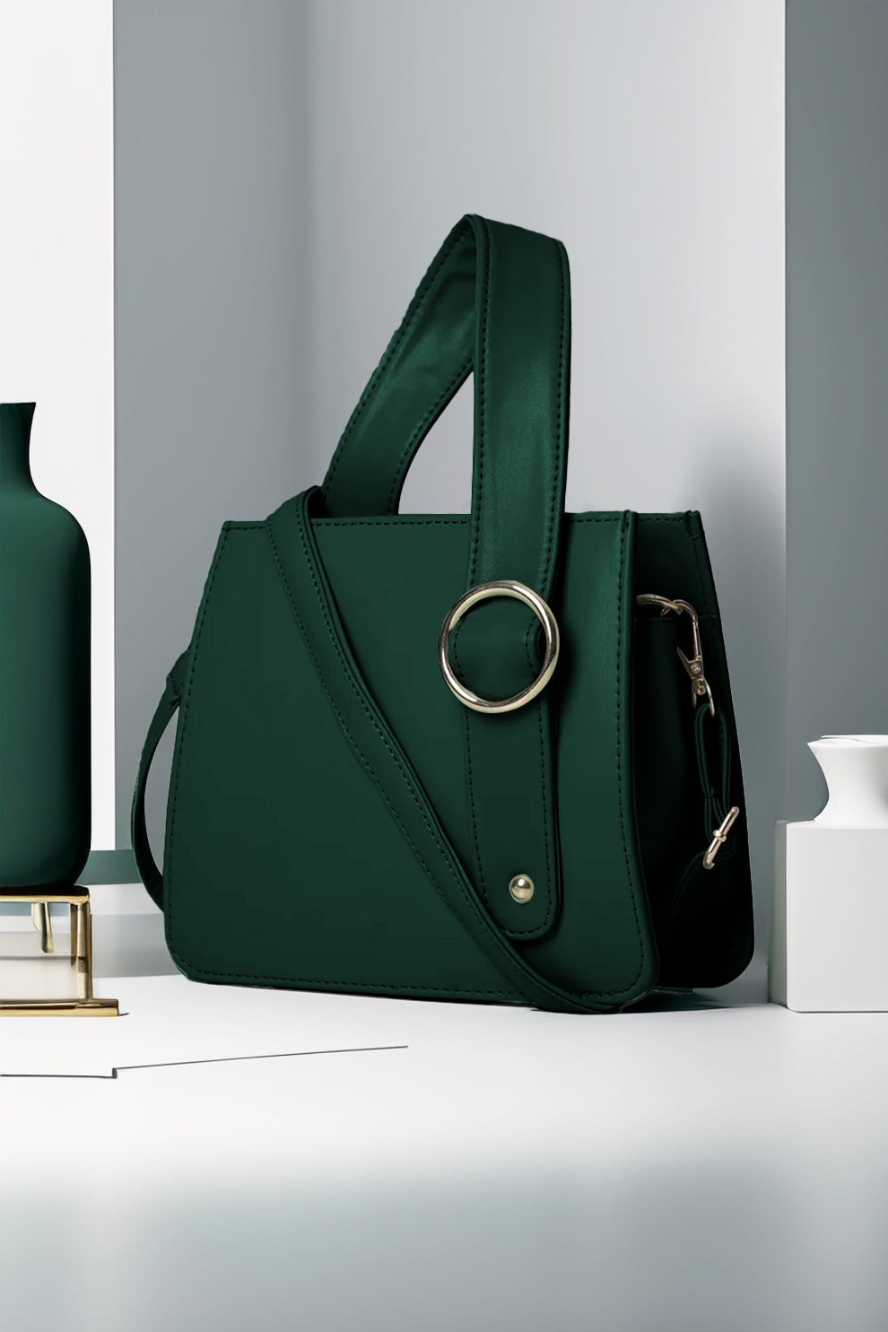 Handbag RingBloom - Green