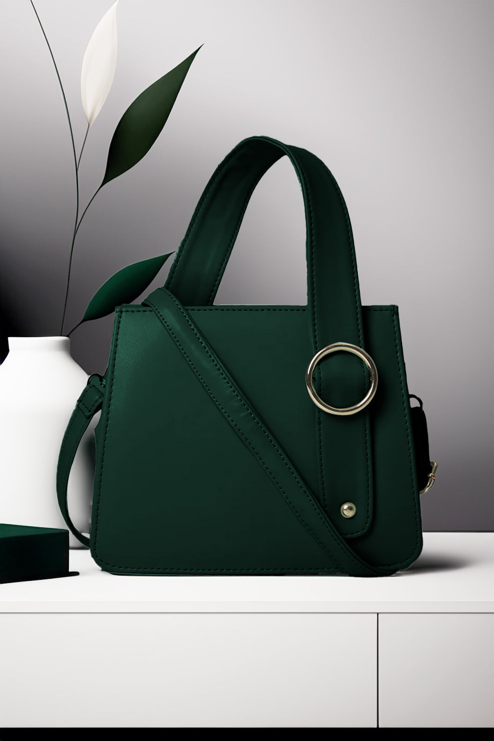 Handbag RingBloom - Green