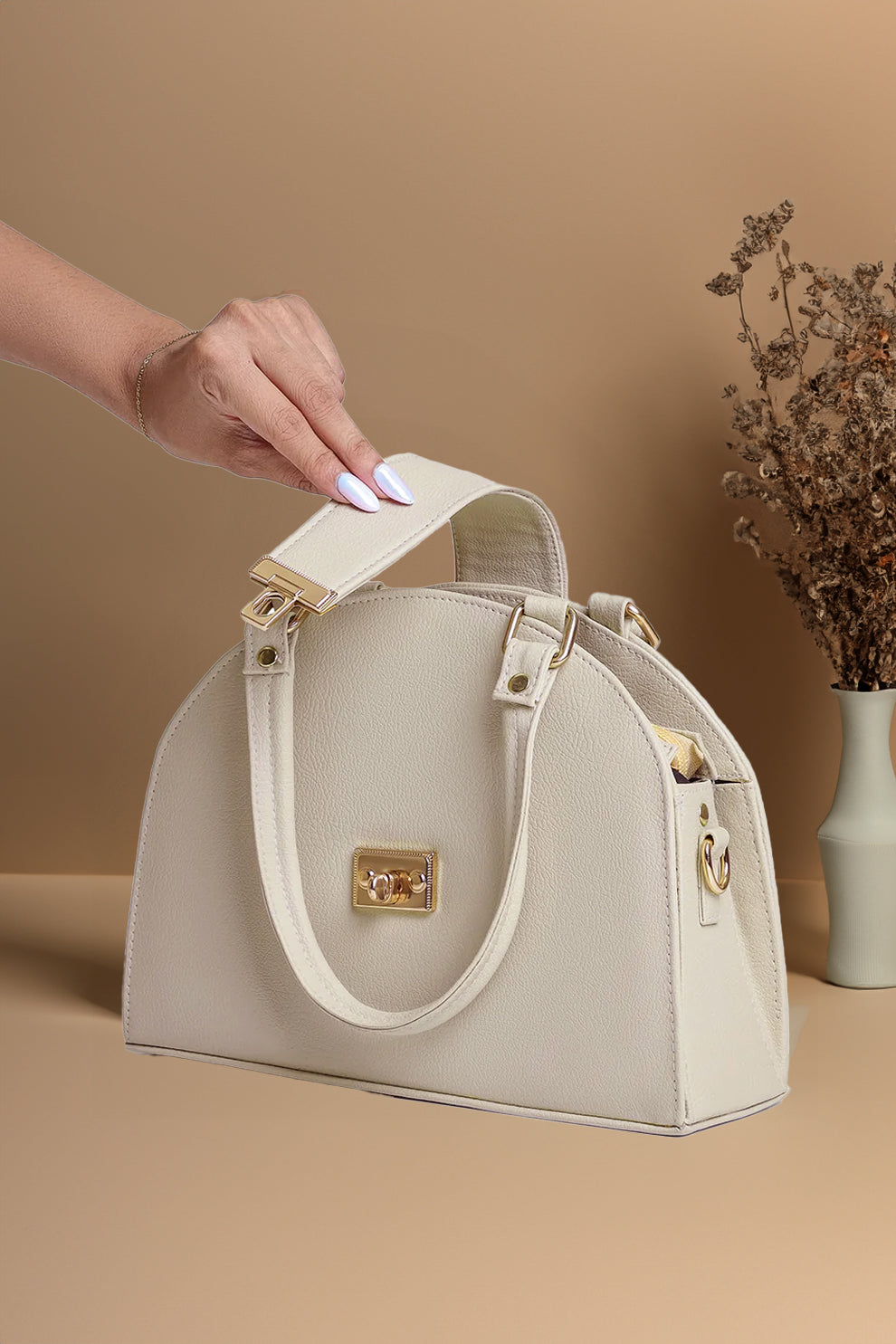 HandBag D-Box Beige
