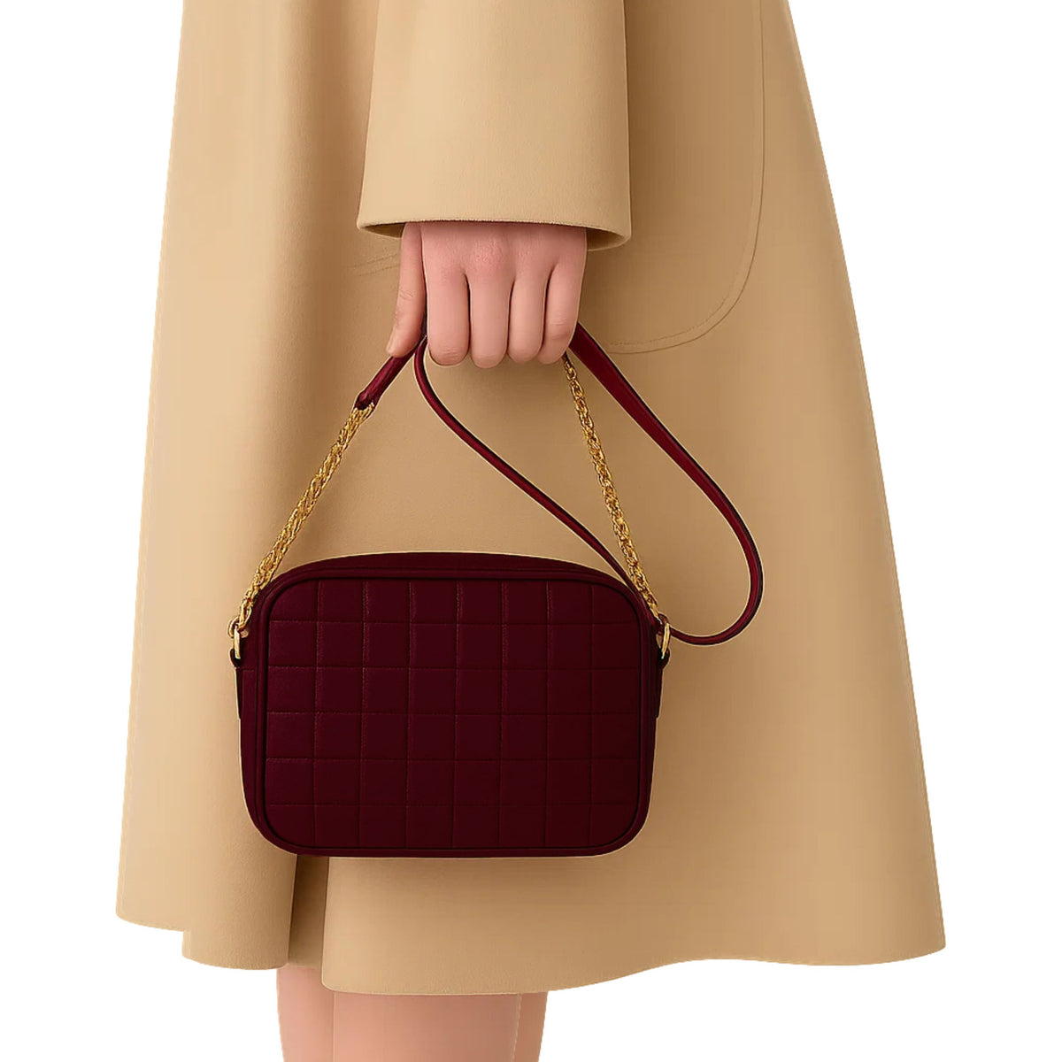 Aura AHD Crossbody Bag - Red Wine