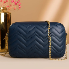 Mini Marvel Crossbody Bag - Navy Blue