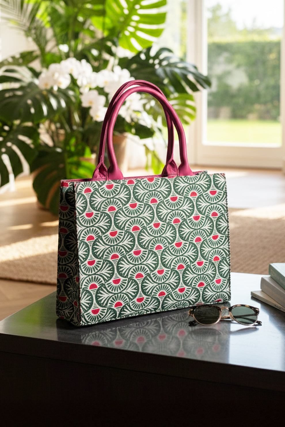 Canvas Tote Eden Garden