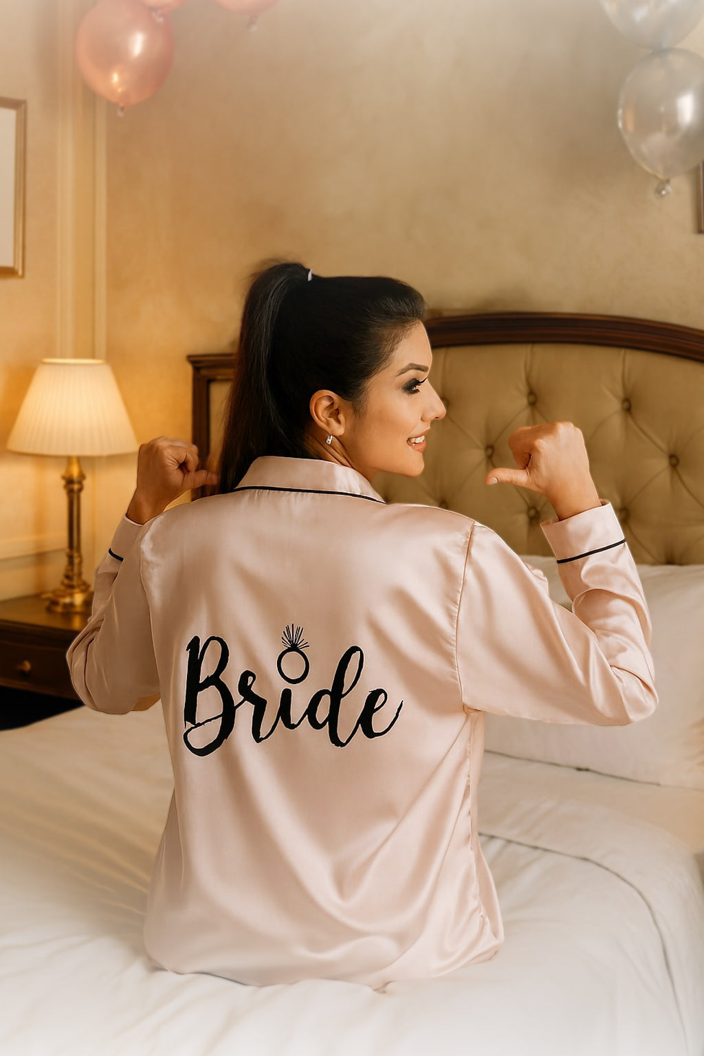 Florea Silk Pajama Set  - Customize