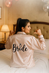 Florea Silk Pajama Set  - Customize