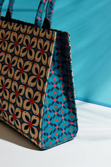 Canvas Tote Bag Petal Rush