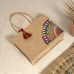 Mini Canvas Tote Desert Bloom