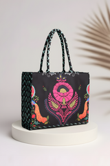 Canvas Tote Festive Bloom