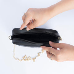 Mini Marvel Crossbody Bag - Black