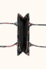 Canvas Tote Bag Black Multi
