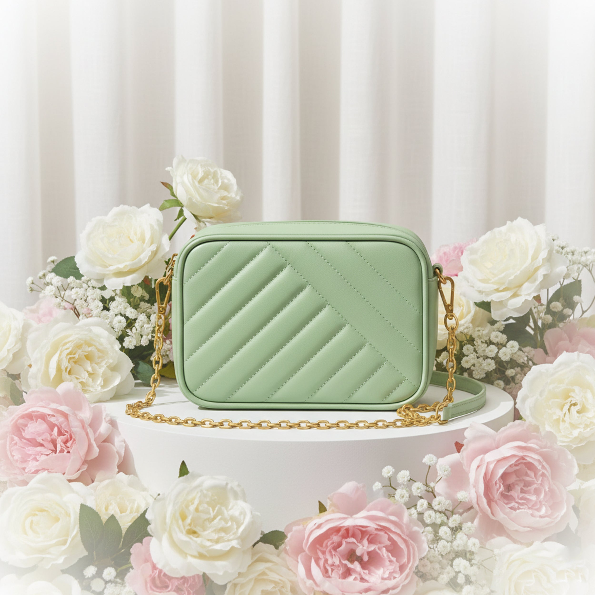 Recta Crossbody Bag - Green