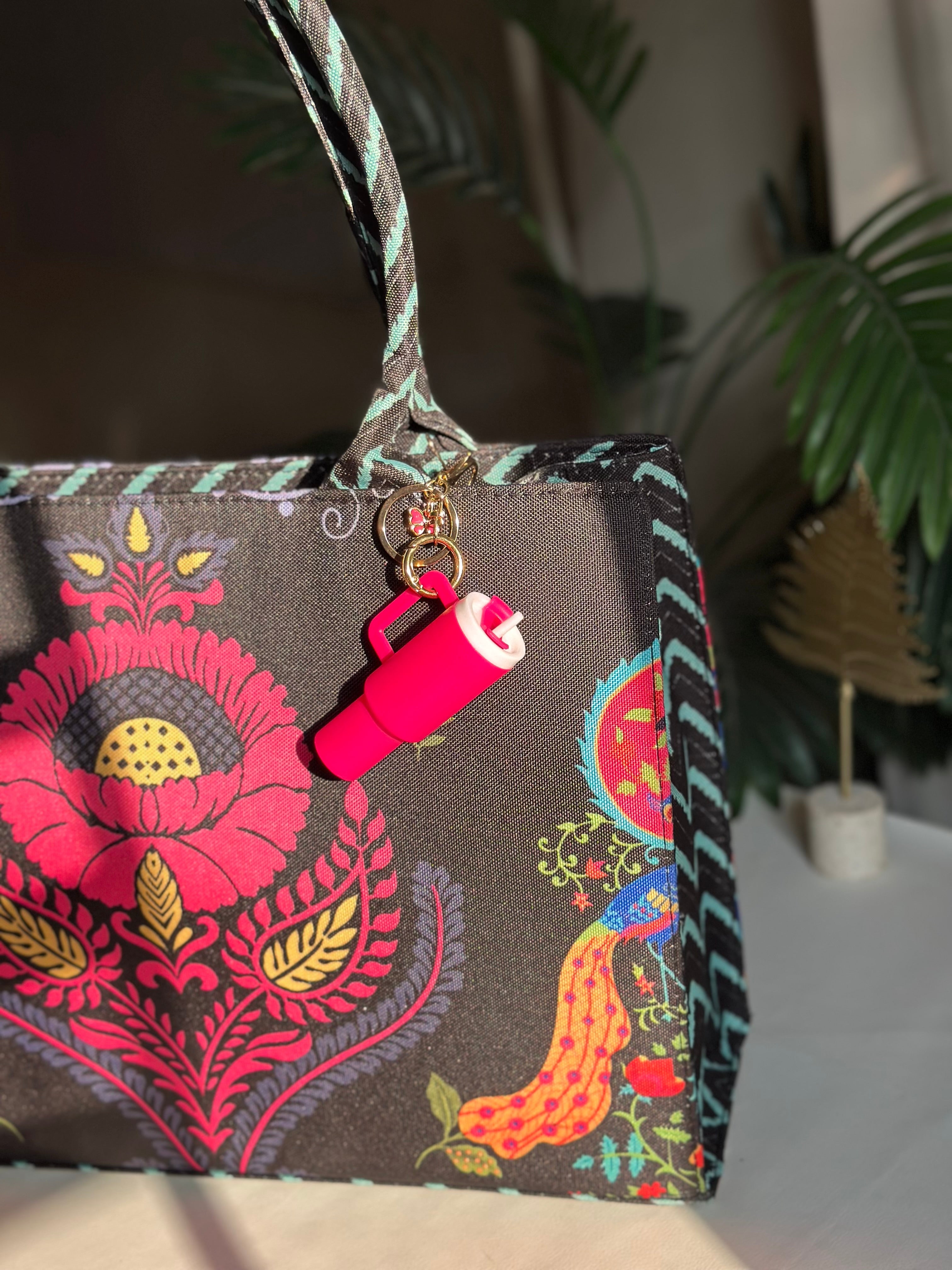 Canvas Tote Festive Bloom