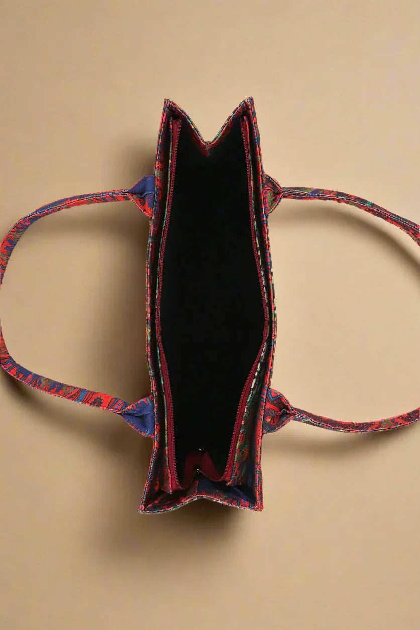 Canvas Tote Bag Tiger Art