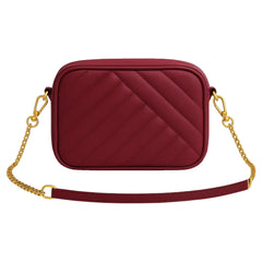 Recta Crossbody Bag - Maroon