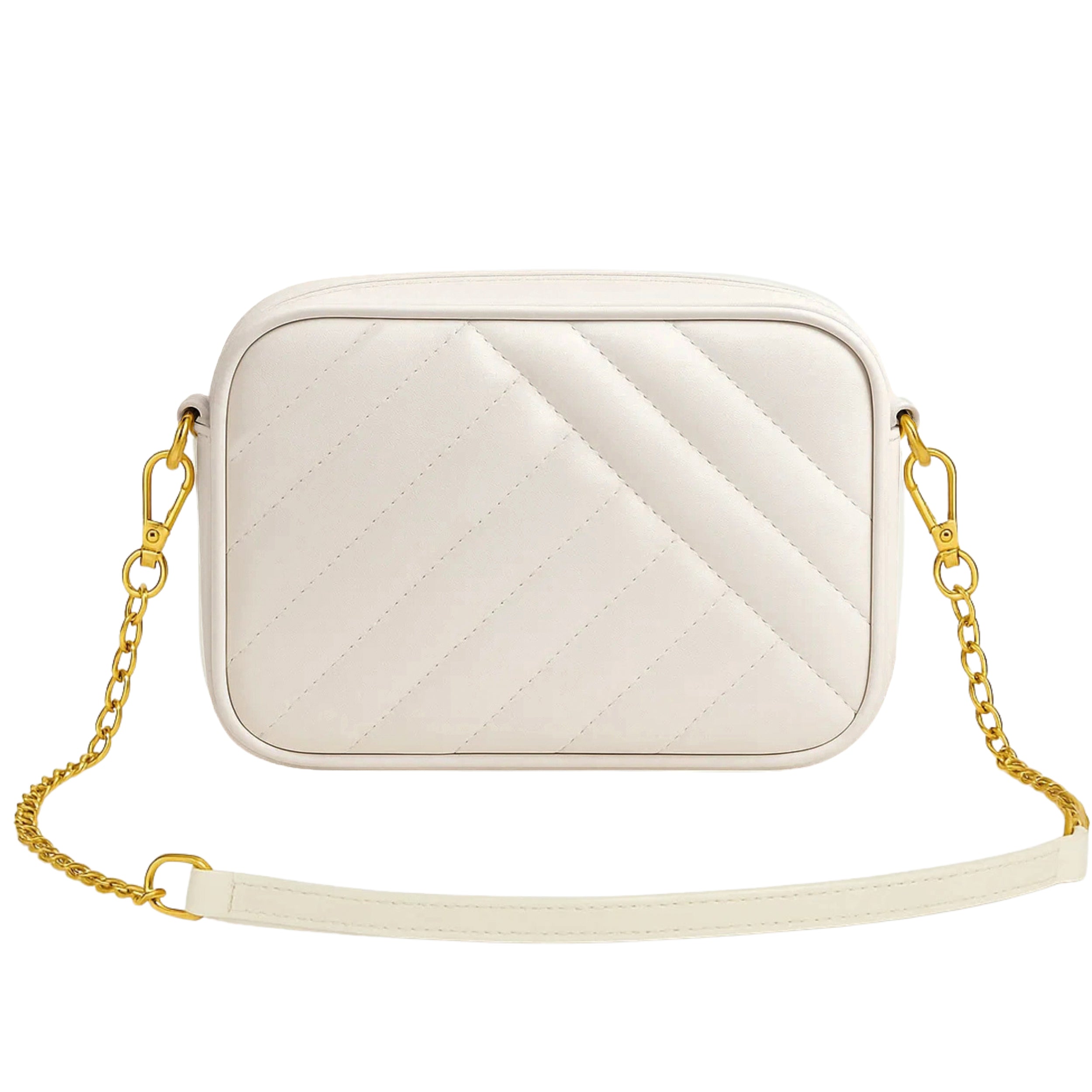 Recta Crossbody Bag - White
